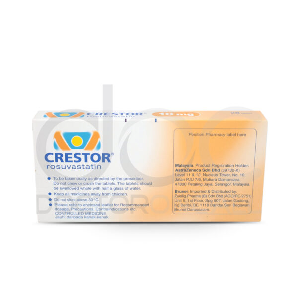 Crestor 10mg Tablet - Image 2