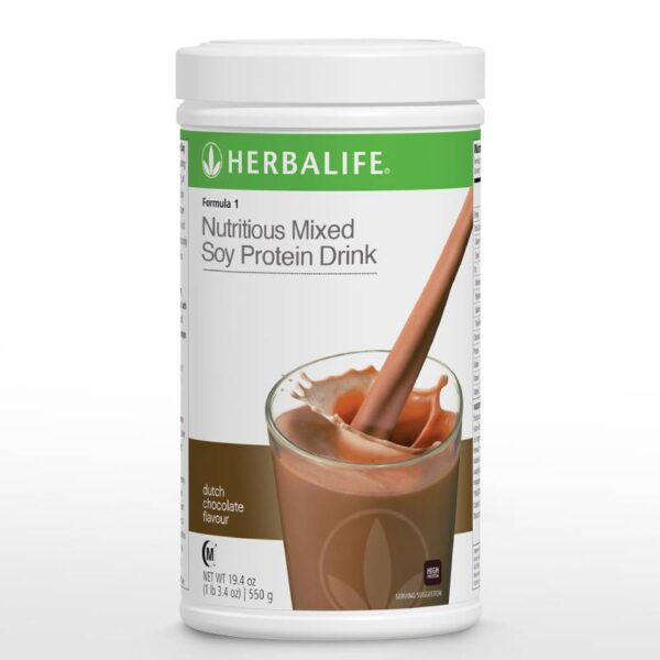 Herbalife Protein Shake Formula 1 Nutritous Mixed Soy Protein 550g - Image 3