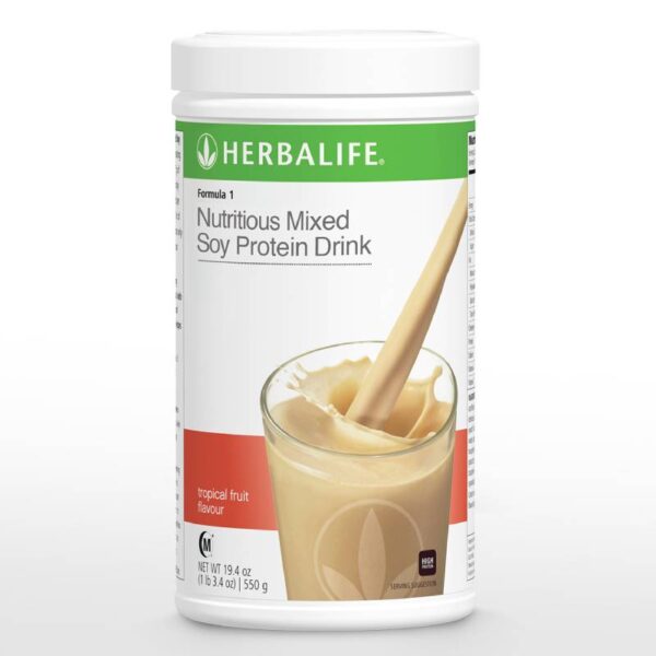 Herbalife Protein Shake Formula 1 Nutritous Mixed Soy Protein 550g - Image 5