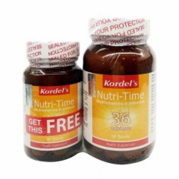 Kordel's Nutri-time Multivitamins & Minerals Tablet