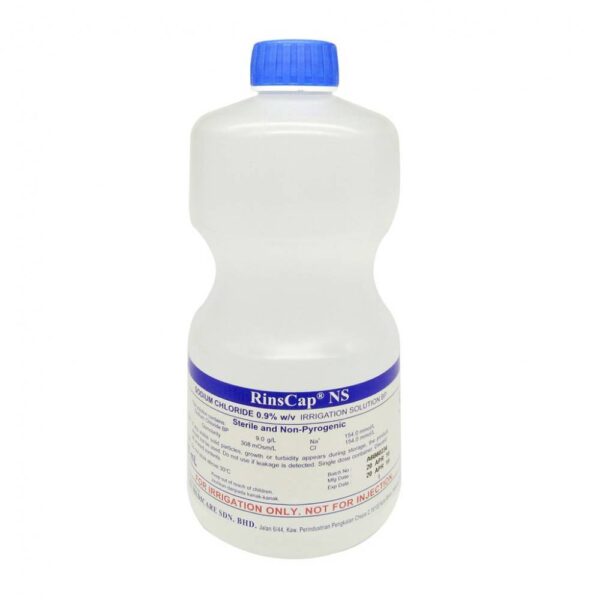 RinsCap Normal Saline 0.9% For Irrigation Solution