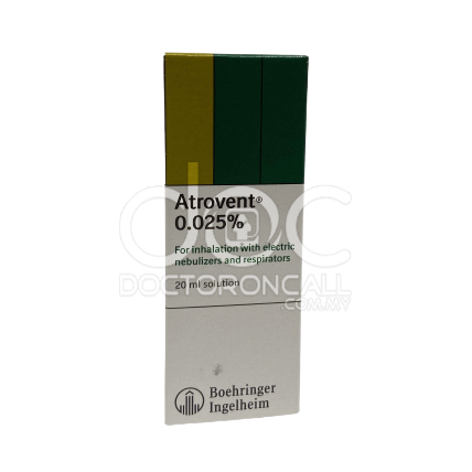Atrovent 0.025% Inhaler