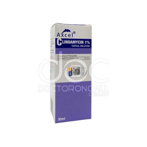 Axcel Clindamycin 1% Topical Solution