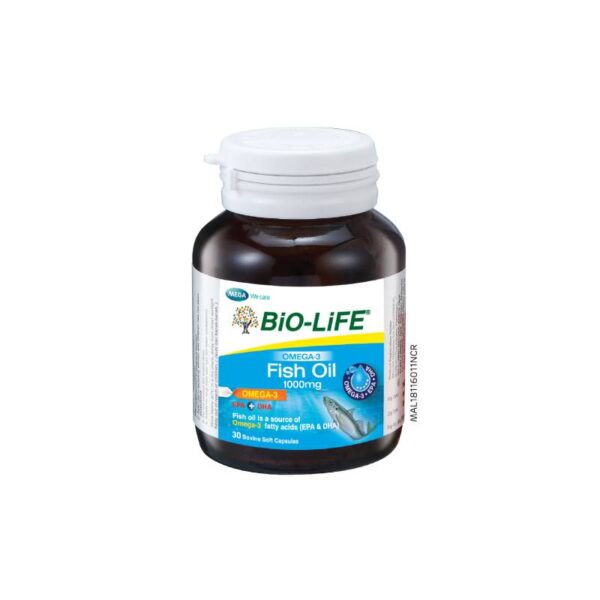 Bio-Life Omega-3 Fish Oil 1000mg Capsule - Image 2