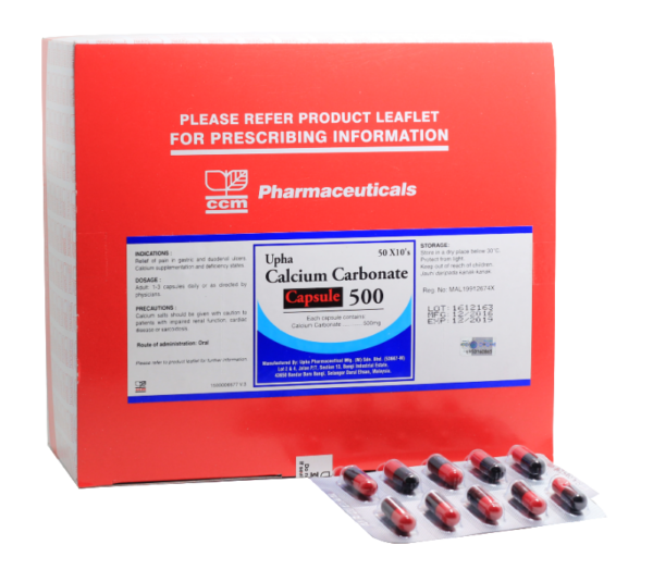 Calsonate Calcium Carbonate 500mg Capsule