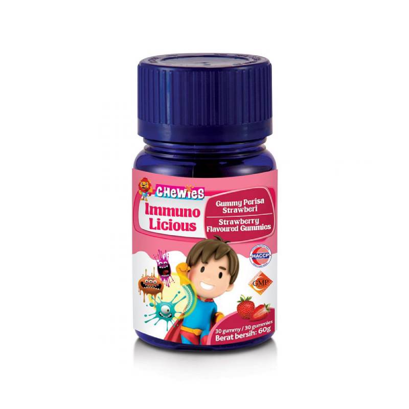 Chewies Immunolicious Gummy (Strawberry)