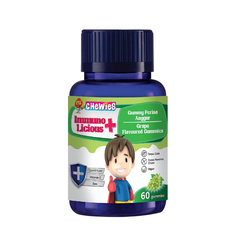 Chewies Immunolicious Plus Gummy (Grape) - Image 2