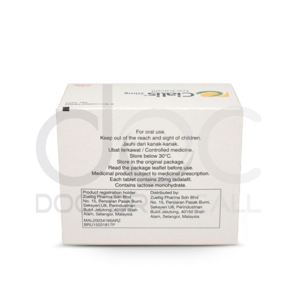 Cialis 20mg Tablet - Image 2