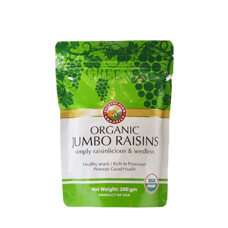 Country Farm Organic Raisin (Green)