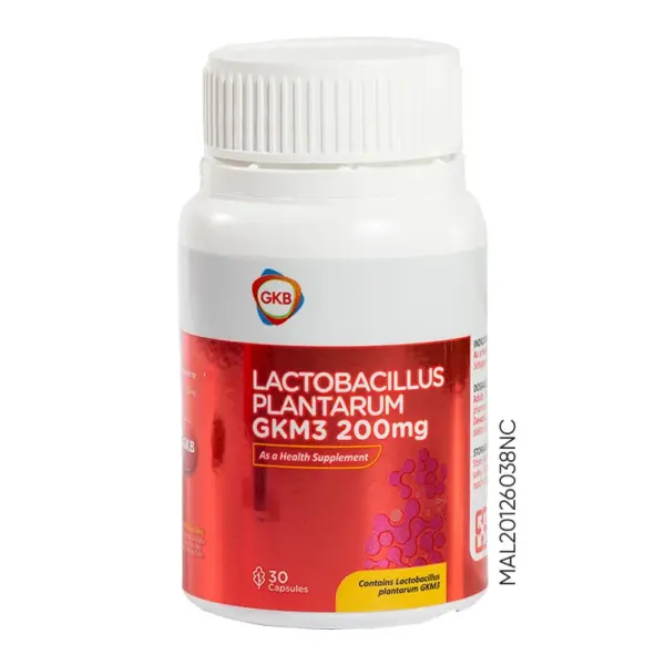 GKB Lactobacillus Plantarum GKM3 200mg Capsule - Image 2
