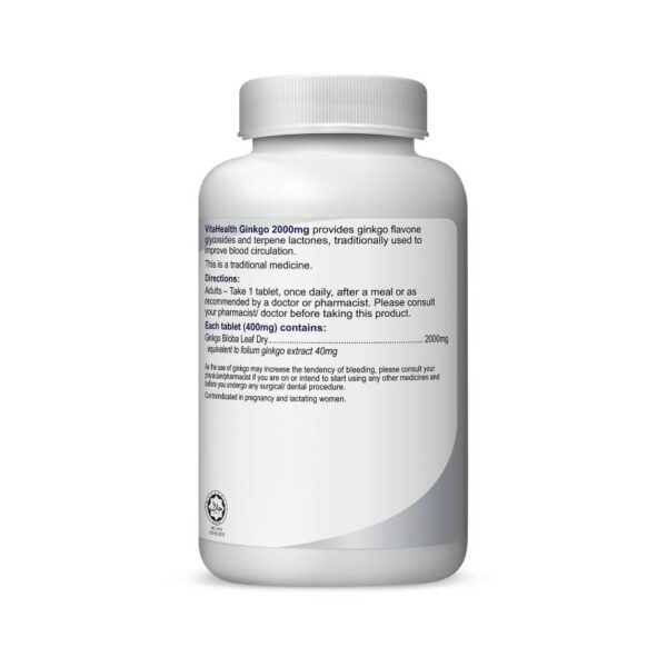VitaHealth Ginkgo 2000 Tablet - Image 4