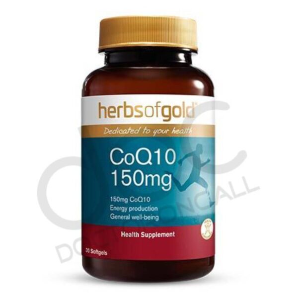 Herbs of Gold CoQ10 150mg Capsule