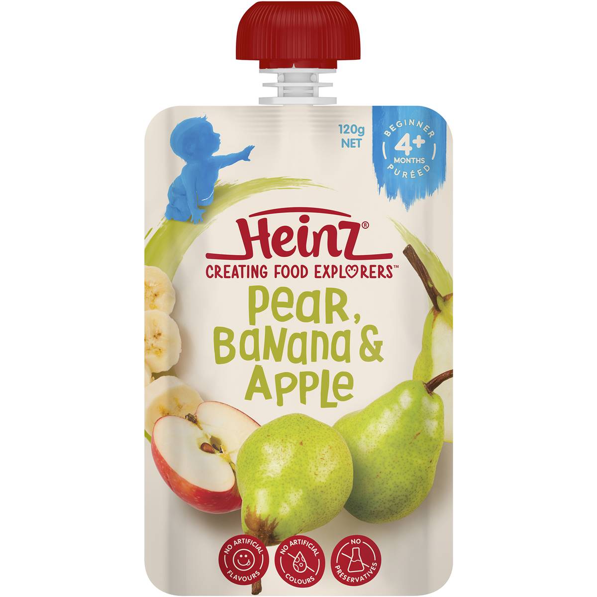 Heinz Simply Apple Peach & Mango 120g - Image 3