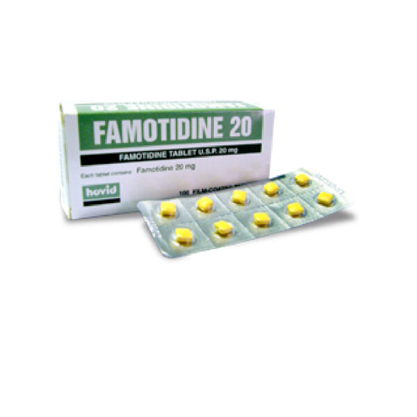Hovid Famotidine 20mg Tablet