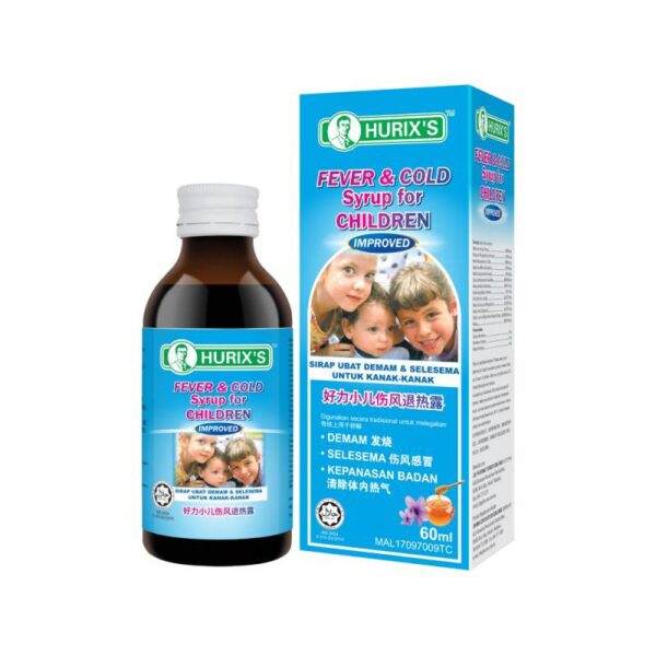 Hurix's Fever & Cold Syrup (Children)