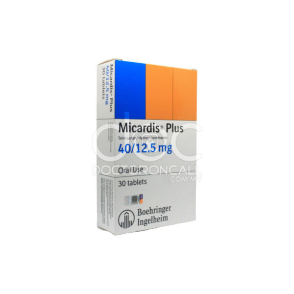 Micardis Plus 40/12.5mg Tablet