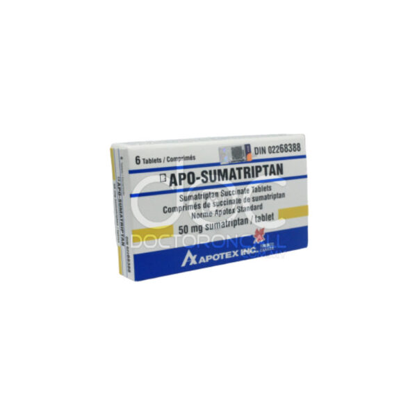 Apo-Sumatriptan 50mg Tablet