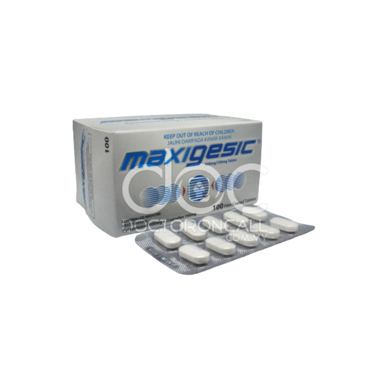Maxigesic 500mg/150mg Tablet - Image 3