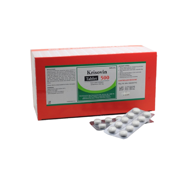 Krisovin 500mg Tablet