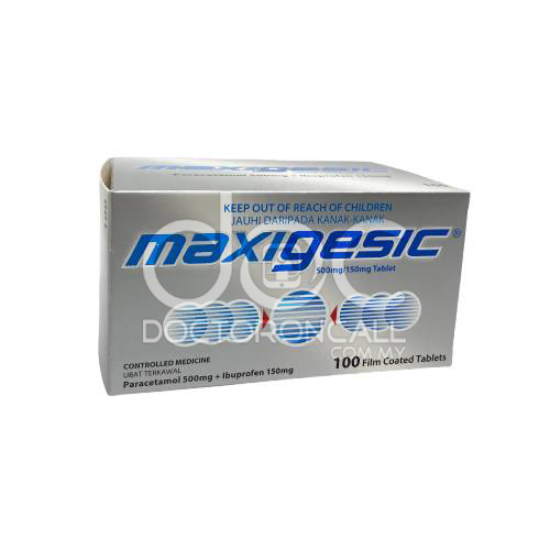 Maxigesic 500mg/150mg Tablet
