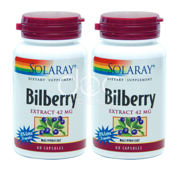 Solaray Bilberry Extract Capsule