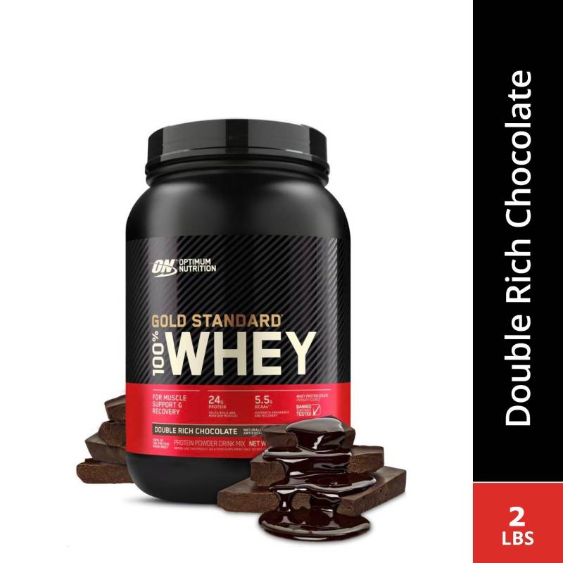 Optimum Nutrition Gold Standard 100% Whey Double Rich Chocolate Powder - Image 2