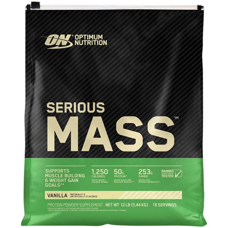 Optimum Nutrition Serious Mass Vanilla Powder