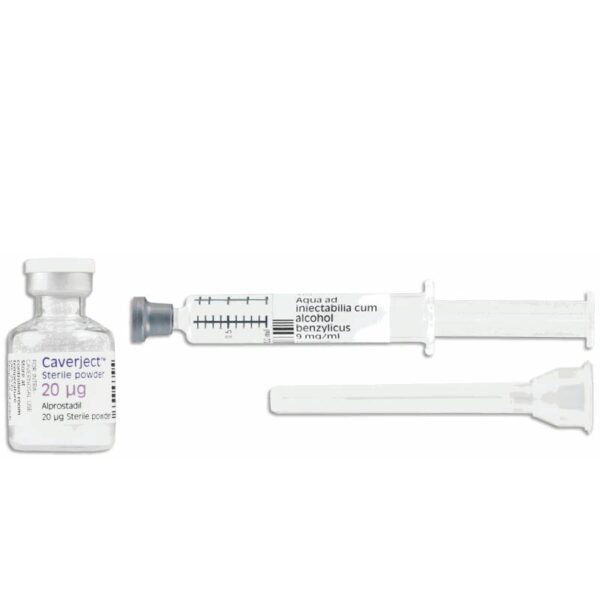 Pfizer Caverject Alprostadil 20mcg Injection