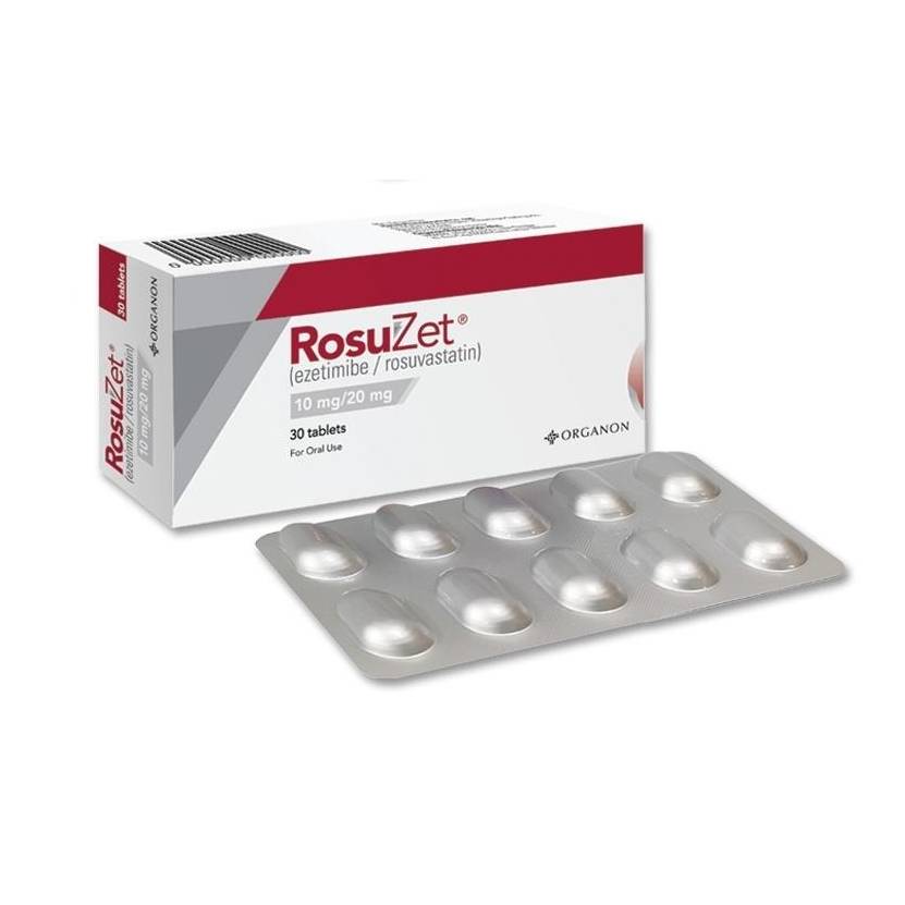 Rosuzet 10/20mg Tablet