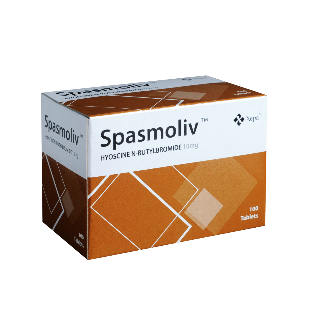 Spasmoliv 10mg Tablet