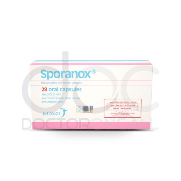 Sporanox 100mg Capsule - Image 4