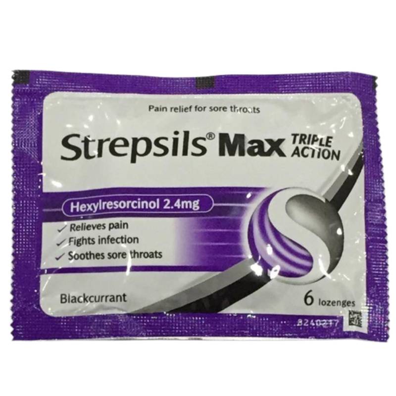 Strepsils Max Triple Action Lozenges
