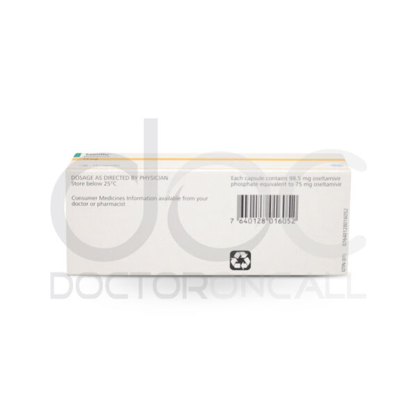 Tamiflu 75mg Capsule - Image 3