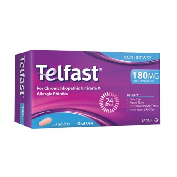 Telfast 180mg Tablet - Image 2