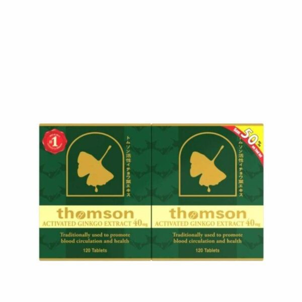 Thomson Activated Ginkgo 40mg Tablet - Image 2