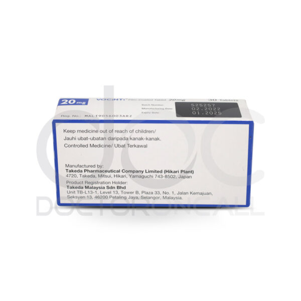 Vocinti 20mg Tablet - Image 2