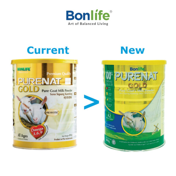 Bonlife Green Food Purenat Gold Goat Milk Powder
