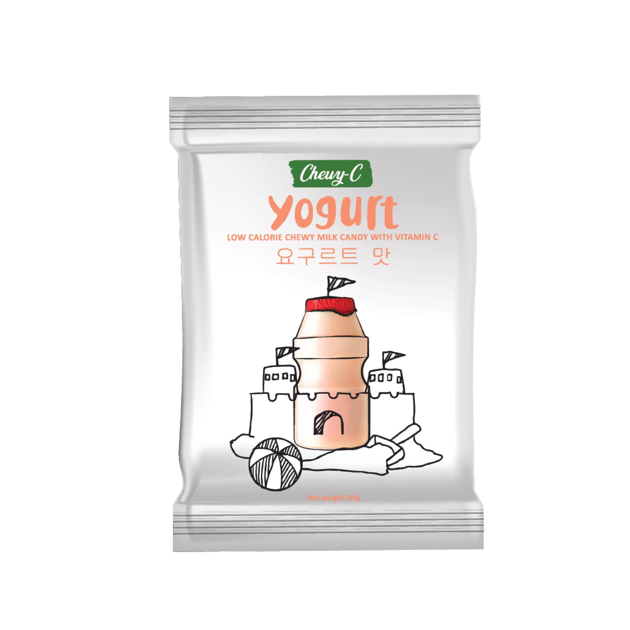Chewy-C Milk Candy 80g 20s - Image 2