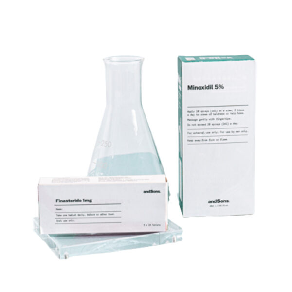 Jewim Anti Hair Loss Prescription Kit (Finasteride + Minoxidil 5%) - Image 2