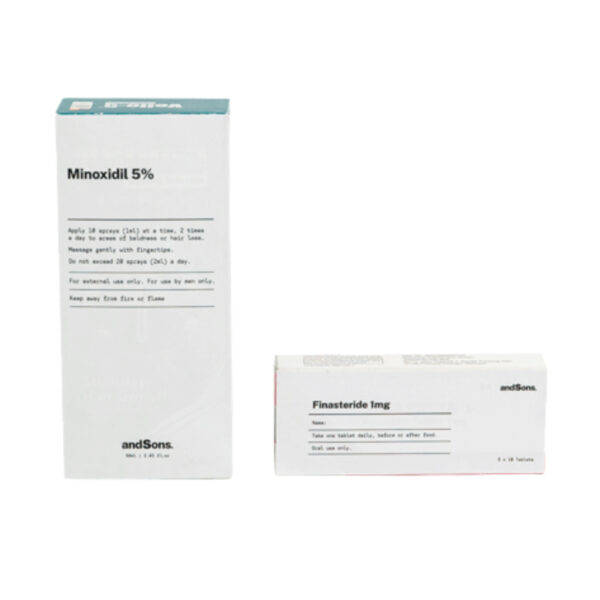 Jewim Anti Hair Loss Prescription Kit (Finasteride + Minoxidil 5%)