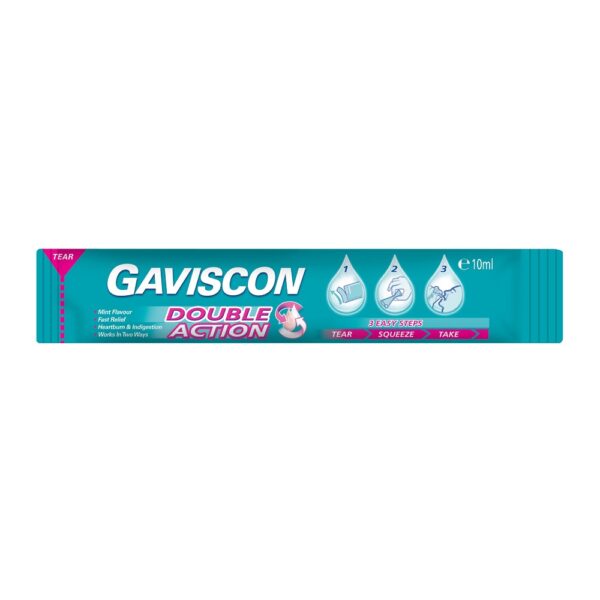 Gaviscon Double Action Sachets - Image 2
