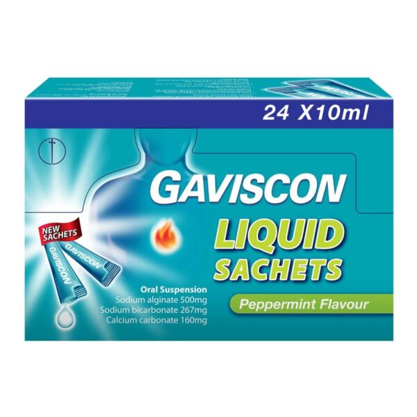 Gaviscon Peppermint Liquid Sachet