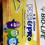 Bio-Life A.B Junior Prebiotics & Probiotics Sachet