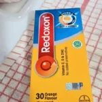 Redoxon Triple Action Vitamin C+Zinc Effervescent Tablet (Orange)