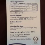 Pristin Omega 3 Fish Oil 1200mg Capsule