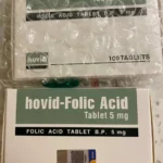 Hovid Folic Acid 5mg Tablet
