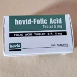 Hovid Folic Acid 5mg Tablet