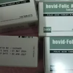 Hovid Folic Acid 5mg Tablet