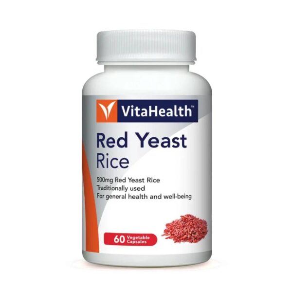 VitaHealth Red Yeast Rice 500mg Capsule - Image 2