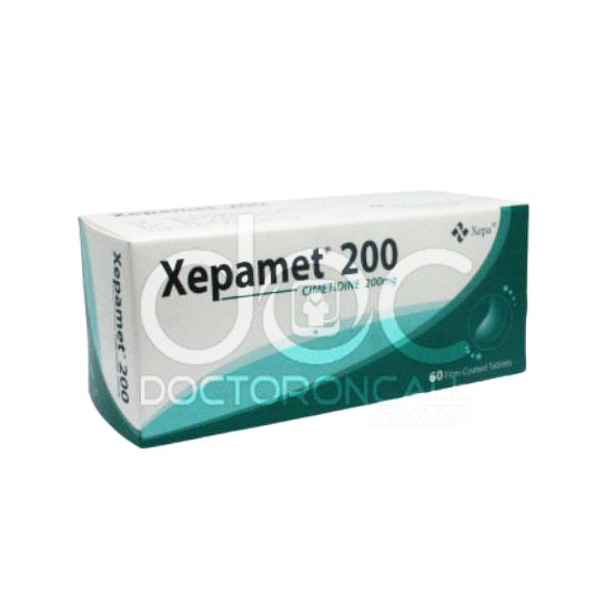 Xepamet 200mg Tablet